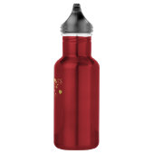 Red Valentine's Day Gifts Edelstahlflasche (Rechts)