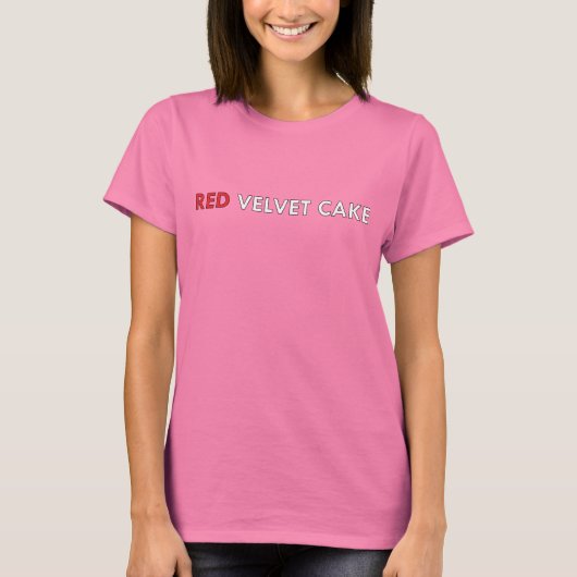 Red Velvet Cake T - Shirt (Vorderseite)