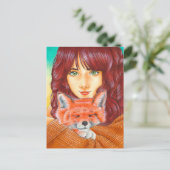 "Red Velvet" postcard Feiertagspostkarte (Stehend Vorderseite)