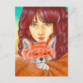 "Red Velvet" postcard Feiertagspostkarte