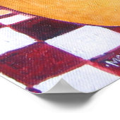 "Red Velvet" Poster (Ecke)