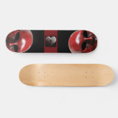 Red Venice Mask Skateboard (Horizontal)