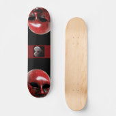Red Venice Mask Skateboard (Vorderseite)