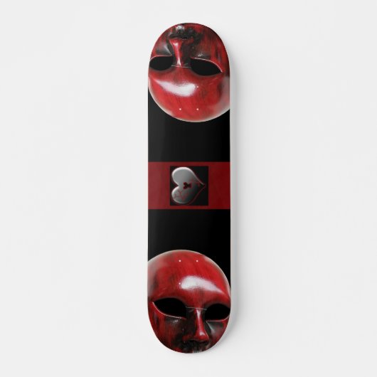 Red Venice Mask Skateboard (Vorne)