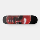 Red Venice Mask Skateboard (Horizontal)