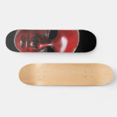 Red Venice Mask Skateboard (Horizontal)