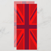 Red Version British Union Jack Decor (Vorne/Hinten)
