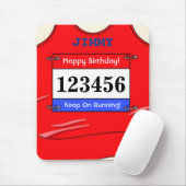 Red Vest Mouse Mat Mousepad (Mit Mouse)