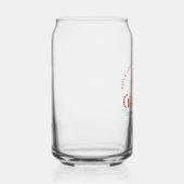 Red Veterinary School Abschluss Personalisiert Dosenglas (Rechts)