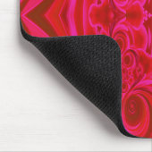 Red Vibrany Texture Mousepad (Ecke)