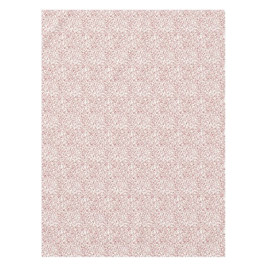 Red Vine Scroll Tablecloth - Holiday Elegante Tischdecke (Vorderseite)