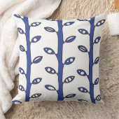 Red VINES Retro DESIGN Throw Kissen (Decke)