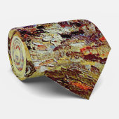Red Vineyard Van Gogh Krawatte (Gerollt)