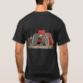 Red Vintag Classic Car Collector T - Shirt (Rückseite)
