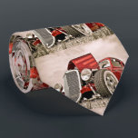 Red Vintag Classic Car Krawatte<br><div class="desc">Red Vintag Classic Car Krawatte. Anpassen durch Hinzufügen von Foto,  Text,  Name oder Bild. Großer Geburtstag oder Valentingeschenk für Vater,  Bruder,  Freund,  Bräutigam oder Ehemann.</div>