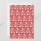 Red Vintag Holly Tilly Snapshot Foto Weihnachten (Rückseite)