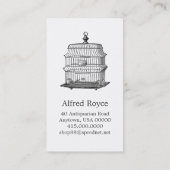 Red Vintag London Telefonkabine Antiquitätenladen Visitenkarte (Rückseite)