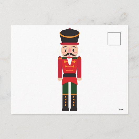 Red Vintag Nutcracker Weihnachten (Rückseite)