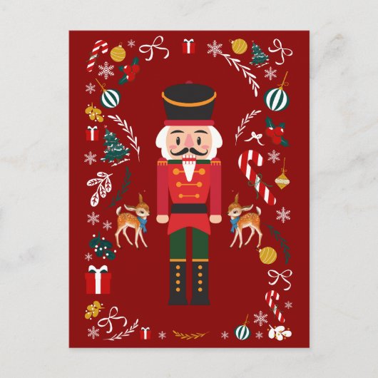 Red Vintag Nutcracker Weihnachten (Vorderseite)