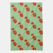 Red Vintag Style Poppies Blume Handtuch (Vertikal)
