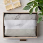 Red Vintage Christmas Truck Seidenpapier (Geschenk)