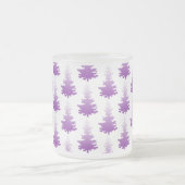 Red-Violet Evergreen Weihnachtsbaum Mattglastasse (Mittel)