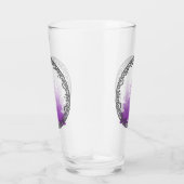 Red-Violet Evergreen Weihnachtsbaumen Glas (Rechts)