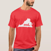 RED VIRGINIA T-Shirt (Vorderseite)