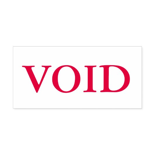 Red Void Permastempel (Design)