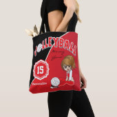 Red Volleyball Diva Girl Tasche (Von Nahem)