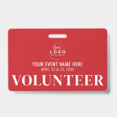 Red Volunteer Ausweis (Rückseite)