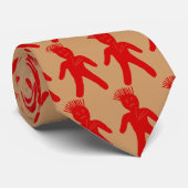 Red Voodoo Doll Krawatte. Krawatte (Gerollt)