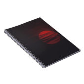 RED VULL MOON VIEW NOTIZBLOCK (Rechte Seite)