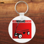 Red Wagons Rock! Schlüsselanhänger (Vorderseite)