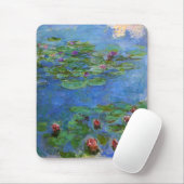 Red Water Lilies, Claude Monet Mousepad (Mit Mouse)