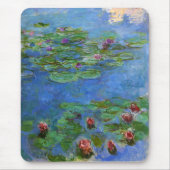 Red Water Lilies, Claude Monet Mousepad (Vorne)