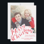 Red Watercolor Hand Briefe Frohe Weihnachten<br><div class="desc"></div>