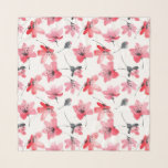 Red Watercolor Hibiskus Pattern Chiffon Scarf Schal<br><div class="desc">Ein stylischer und feminininer Chiffonschal mit Aquarellbildern von rotem Hibiskus. Ideal für Geburtstage,  Ferien und ähnliche Veranstaltungen.</div>