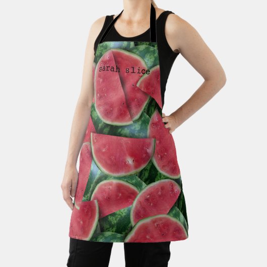 Red Watermelon Fruit Slice Küche Schürze (InSitu)