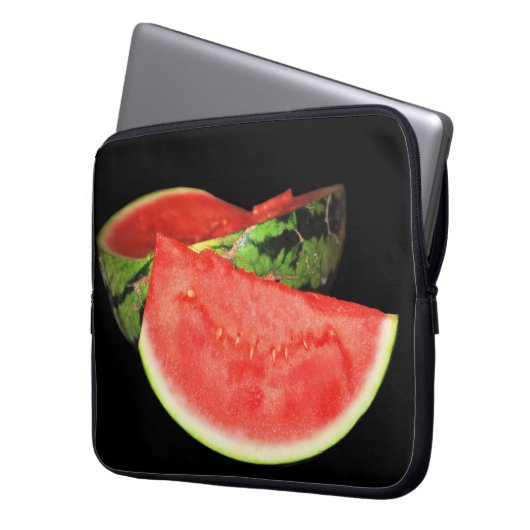 Red Watermelon Laptopschutzhülle (Vorderseite Links)
