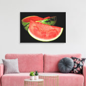 Red Watermelon Leinwanddruck (Insitu (Wohnzimmer))