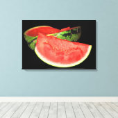 Red Watermelon Leinwanddruck (Insitu (Holzboden))