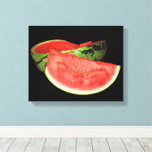 Red Watermelon Leinwanddruck (Insitu (Holzboden))