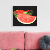 Red Watermelon Leinwanddruck (Insitu (Wohnzimmer))