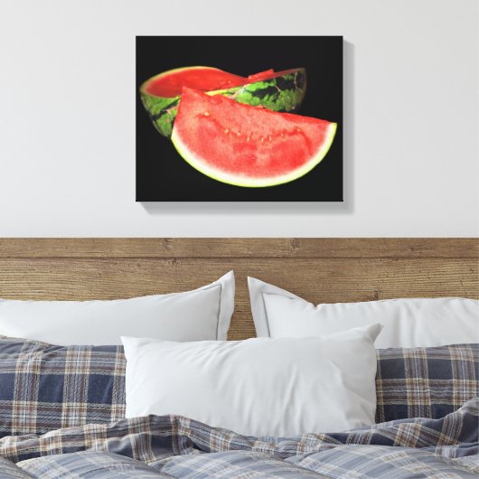 Red Watermelon Leinwanddruck (Insitu (Schlafzimmer))