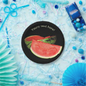 Red Watermelon Pappteller (Party)