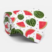 Red Watermelon Pattern Krawatte (Gerollt)