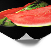 Red Watermelon Poster (Ecke)