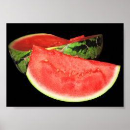 Red Watermelon Poster