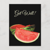 Red Watermelon Postkarte (Vorderseite)